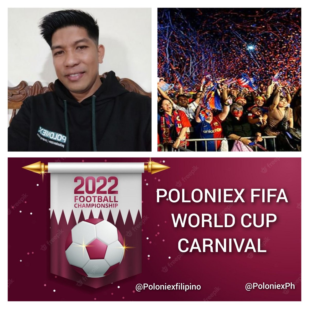 bloodsport0121's tweet photo. @Poloniex @Heartpops1
@jomarilyo13
@Jeruelbi

#WorldCup2022 #WorldcupQatar2022 #FIFA22 #FIFAWorldCup2022Qatar https://t.co/CRjmjhS3on