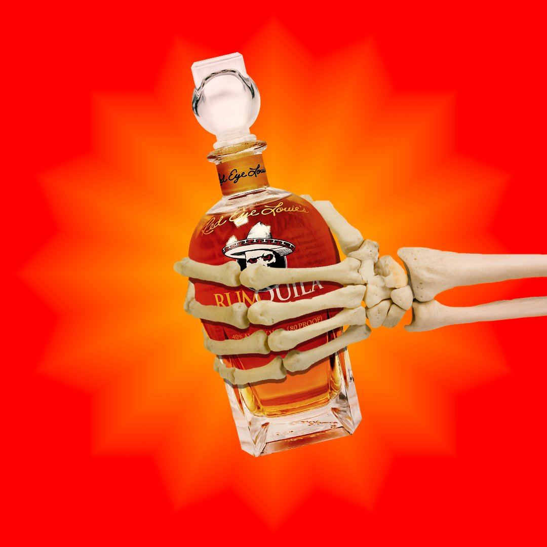 rumquila's tweet photo. It's not everyday a skeleton offers you #rumquila... must be #thursdayvibes in #october 

#rum #tequila #redeyelouies #bones #skeleton #halloween #thirsty #thirstythursday #drinkingbuddy #spookyseason #4daystogo https://t.co/o1dx1z5C96