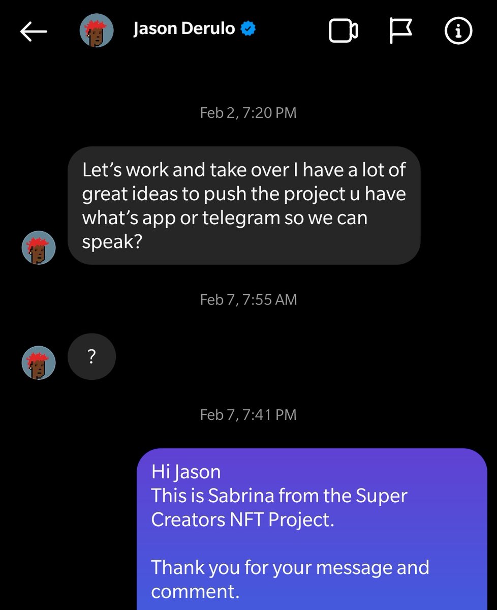 Our Founder and Co-founder met the amazing <a href="/jasonderulo/">Jason Derulo</a> today 😍

It's so interesting how the universe works. We connected back in February when we launched <a href="/SuperCreatorNFT/">mary ann tumbaga</a> Project and we finally meet 8months later!

So humble and honoured to have met you ❤️✨