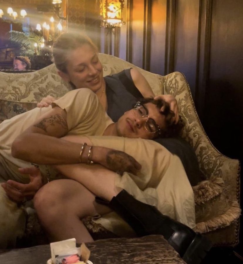 hunter schafer and dominic fike