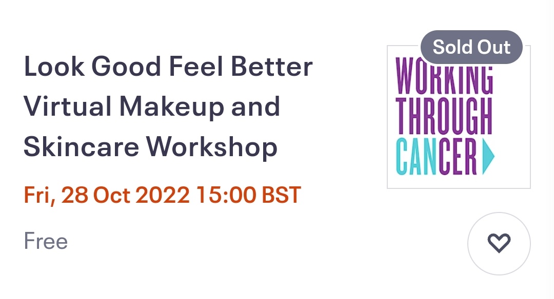 CSCancerNetwork's tweet image. Sold Out! We hope everyone who has signed up to this @lgfbuk event enjoy it - what a great charity 🙂❤️