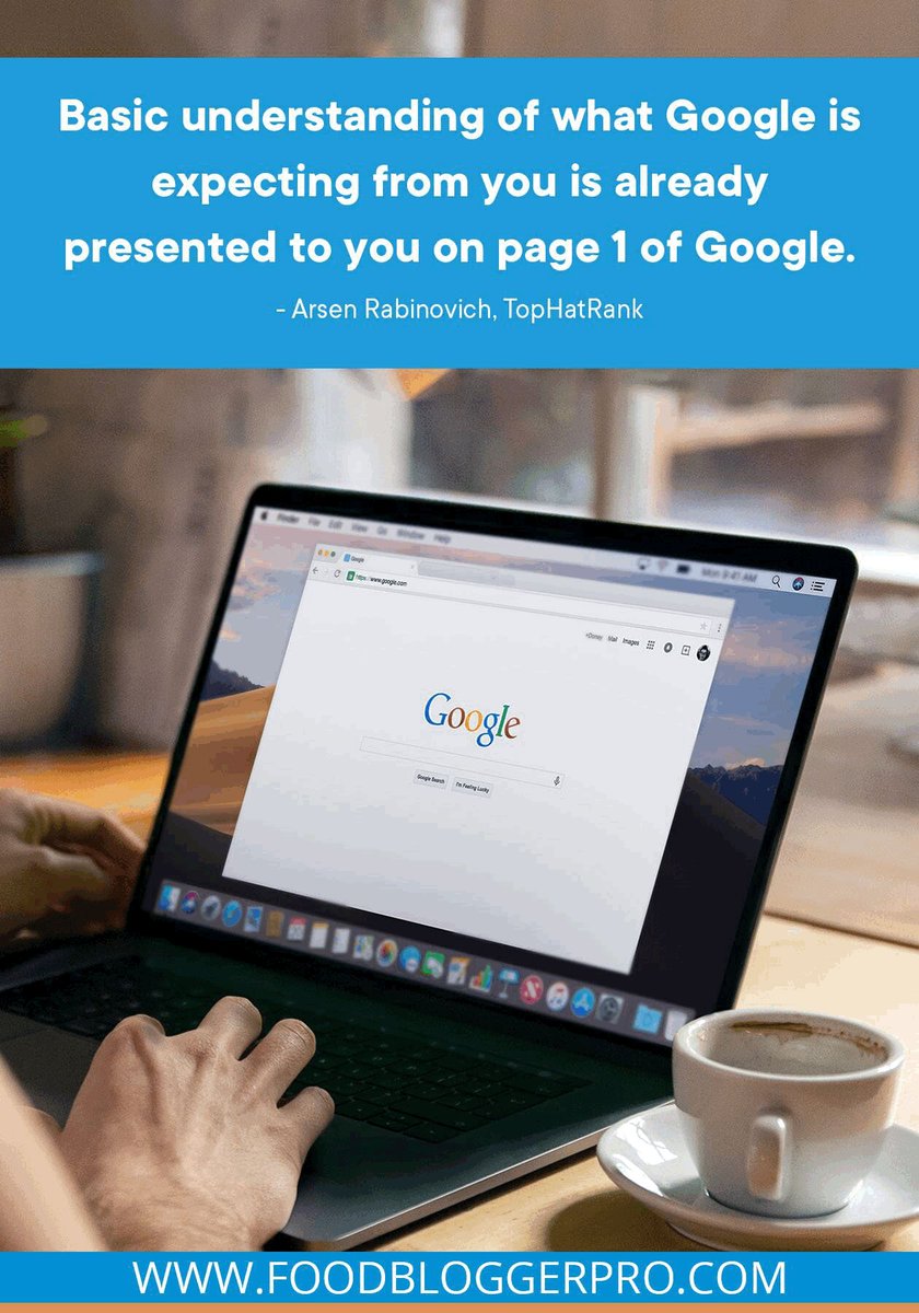 Our Founder, Arsen Rabinovich, was recently interviewed by #FoodBloggerPros about how content ranks with the Google Algorithm.

🎧 Have a listen and learn what Google is expecting from food creators here: bit.ly/3Dvynb5
