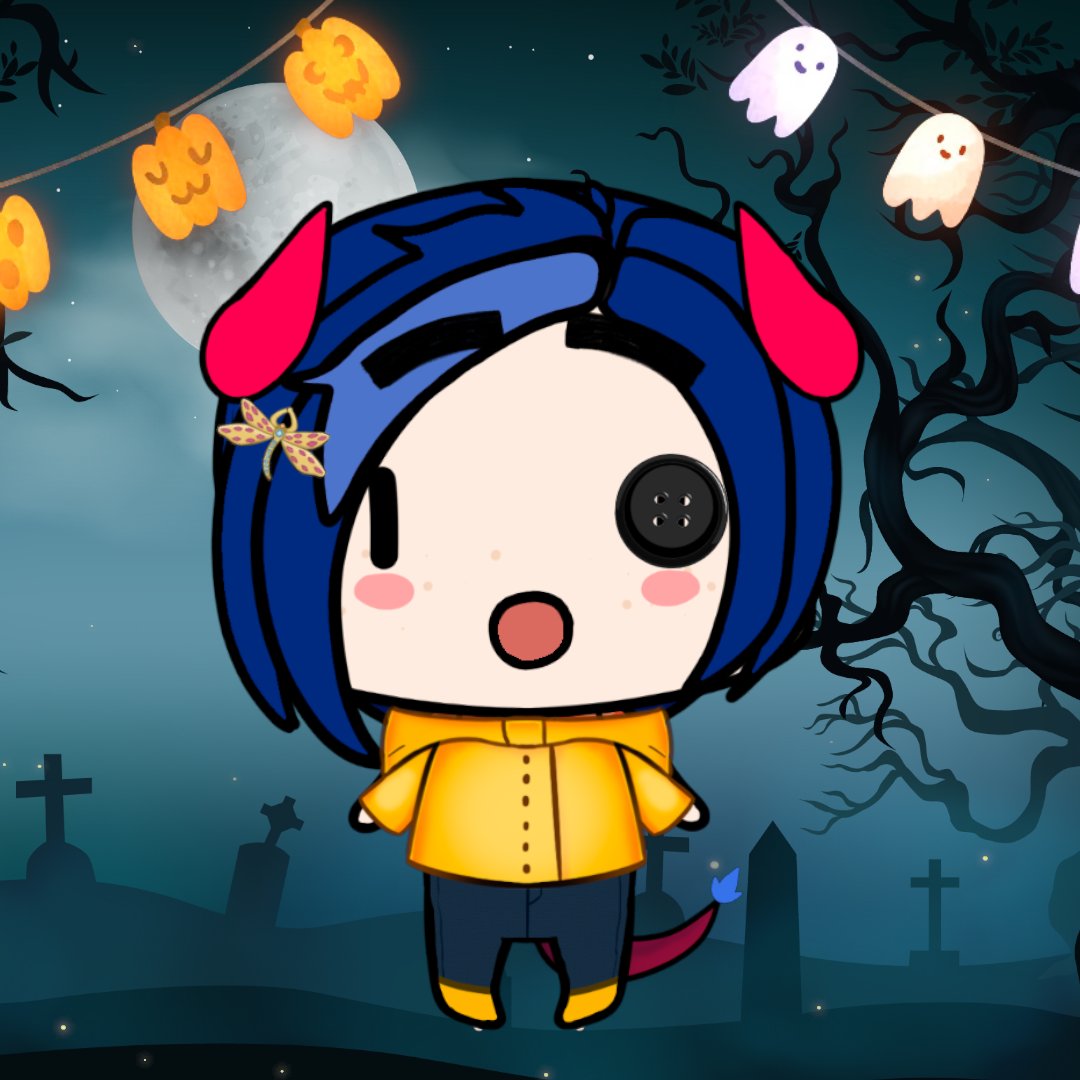 HanakoAwing's tweet photo. #HALLOWING DIA 23!

Fantasia do dia (23/10/22): Coraline https://t.co/mnnjOUYFqj