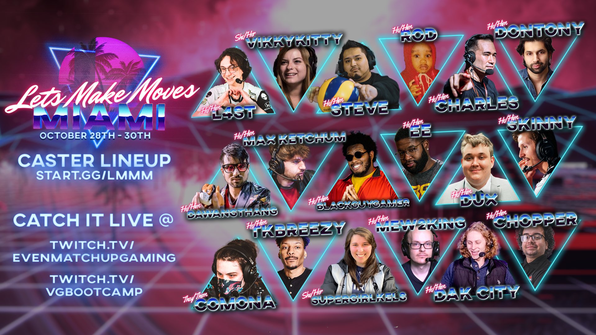 LMBM Jan 68 2023🗽start.gg/LMBM on Twitter "Announcing our talent