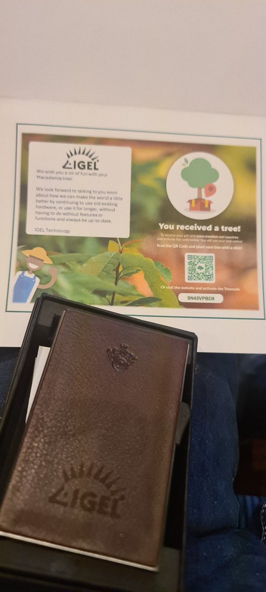 LilleBear's tweet image. Thank you for the raffle gift at #CUGtech @IGEL_Technology Not just a geek gadget, but a importert message to everyone @VirtualBrat #SustainableFuture #savetheplanet @CUGNorway @myCUGC
