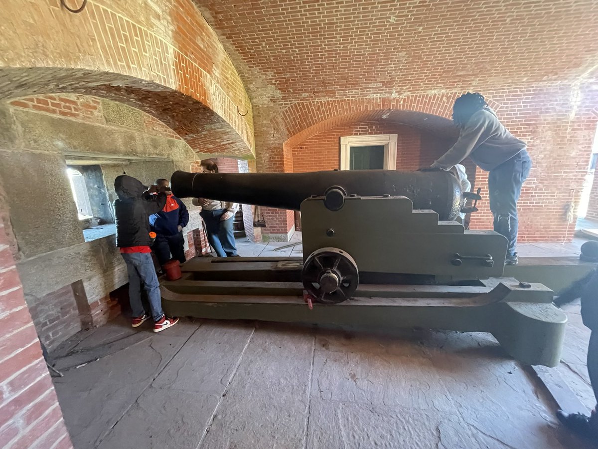 MrGleason214's tweet photo. Enjoying a beautiful day at Fort Delaware! #CSDVirtualProgram https://t.co/pzGkv7dVZQ