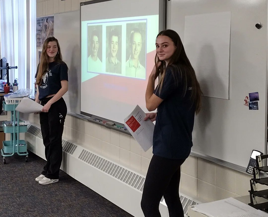 THANK YOU Annabelle, Bradley, Brock, Charlie, Kayla, Nora, Riley, and Stella for speaking to MS students about leadership

❤️💙

“Courage. Kindness. Friendship. Character. These are the qualities that define us as human beings, and propel us, on occasion, to greatness.” ~ Wonder