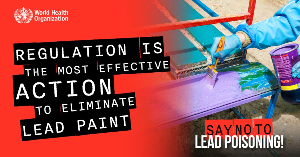 Are you working to #BanLeadPaint in your country? Join the Lead in Paint Community of Practice, in which practitioners share knowledge and access to expertise. The next discussion (Nov 16) is on Compliance with Lead Paint Laws: saicmknowledge.org/event/online-d… #ILPPW2022 #LeadPoisoning
