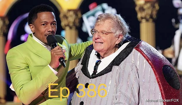 JerryPodcast's tweet image. Hiya Folks!~ I&apos;m on The Masked Singer this week.  Ep 386 is out now!  #maskedsinger