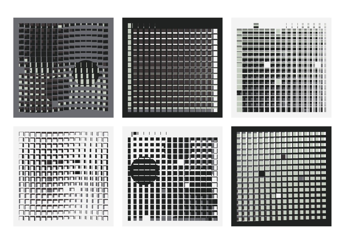 DavidMrugala's tweet photo. The monochrome color palette is very special and only available during the Dutch auction in 1 hour!

STENCILS 
ed. 500 w/ Dutch auction
NFT + 3D + physical multilayered artwork

Thu. Oct. 27 9PM CET / 3PM EST
https://t.co/2rR2W8stUv

@faction_art
#geneartiveart #creativecoding https://t.co/XYaCap26qm