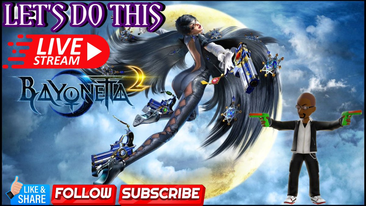 JayFlemming's tweet photo. Going live tonight on YouTube & Twitch at 7pm EST, chat will be open. Check the bio for the links.
#winginitgaming #bayonetta2 #livestream #youtube #twitch https://t.co/P2g20s5cnl