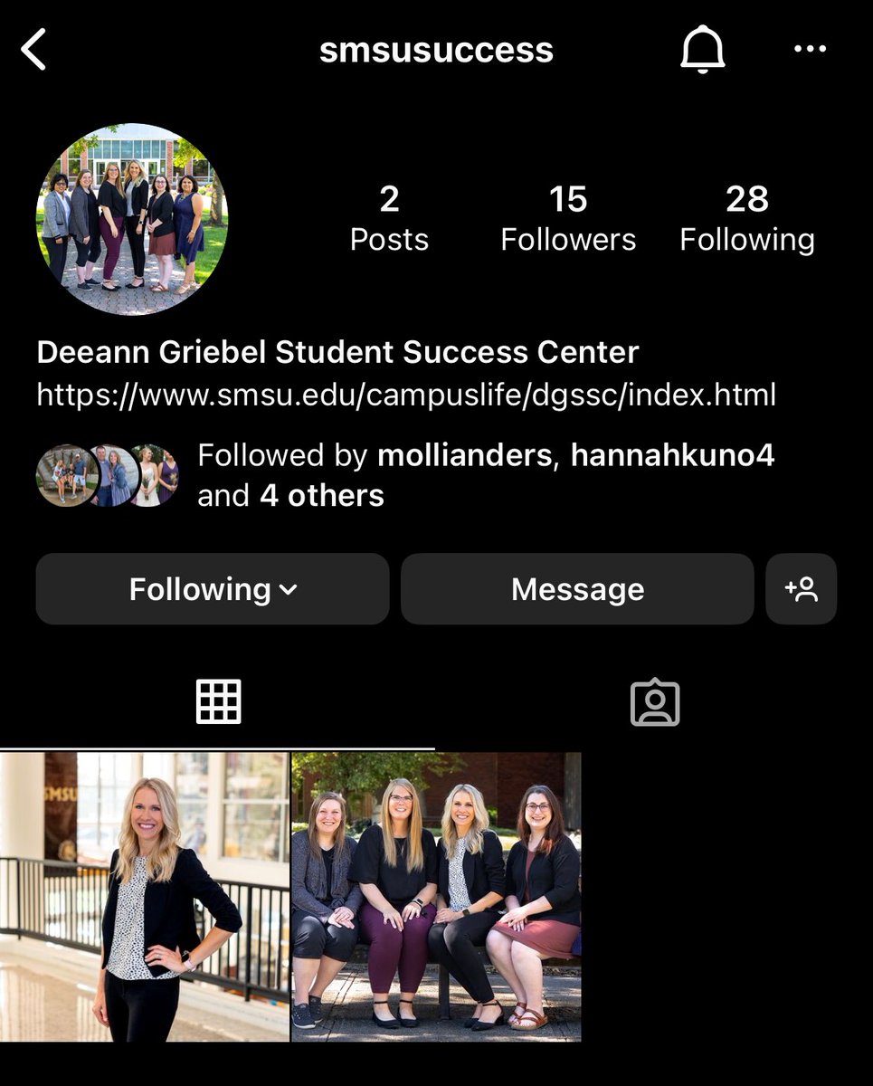 Deeann Griebel Student Success Center tweet media