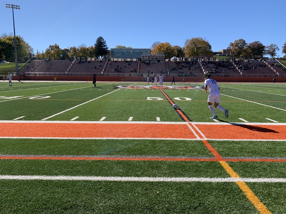 The Section One Boys Soccer Section One semifinals between New Ro and White Plains is on. GO HUGUENOTS
