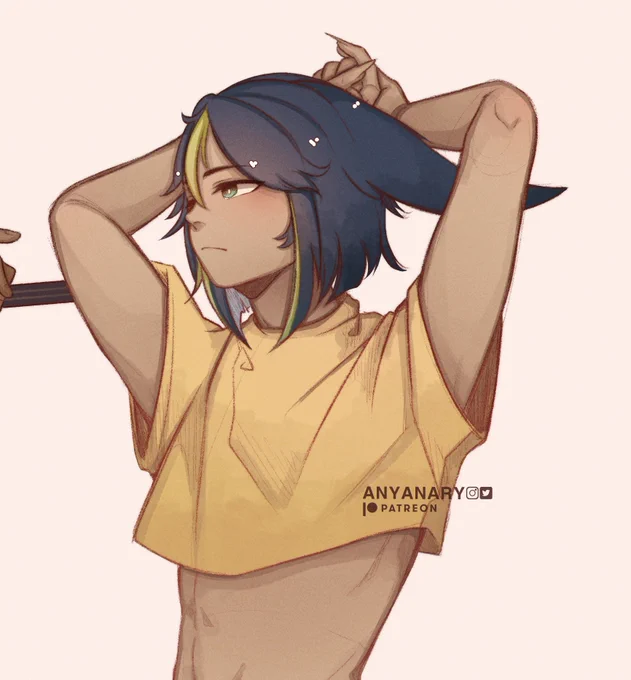 I just think we should put Tighnari in a crop top#GenshinImpact #Tighnari 