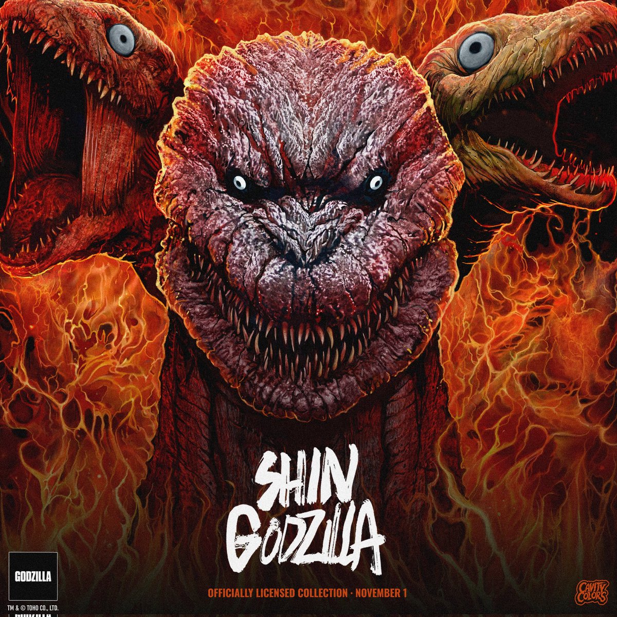 Kaiju News Outlet on Twitter "A new CAVITYCOLORS Shin Godzilla