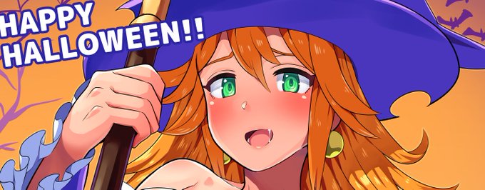 FANBOX限定イラスト、ハロウィン絵2019～2021まで。本日更新予定のイラストは昨年までのキャラと同じですけど、ちょっと物語性が付加される予定です。 