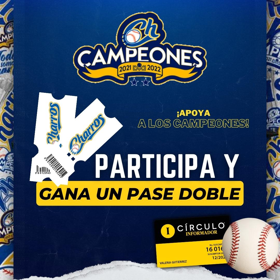 circulo_i's tweet photo. ¿Eres #Charro de corazón?😍
Participa y gana un pase doble para el juego del sábado 29

📌¿CÓMO PARTICIPAR?
1️⃣ Dale like 
2️⃣ Usa el HT #QuieroGanarconCírculo y etiqueta a @charrosbeisbol  
3️⃣Dale retweet 

El ganador será elegido al azar el día viernes 28 a las 16:00 hrs. https://t.co/A8DpkCGBt9