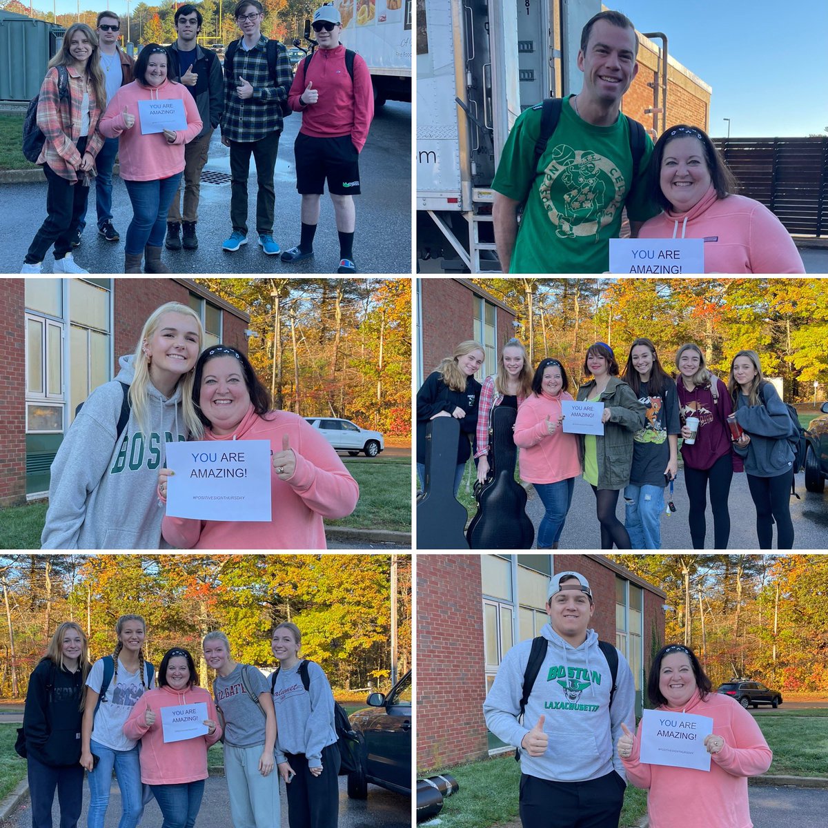 YOU are Amazing! #positivesignthursday <a href="/scituatehigh/">Scituate High School</a> <a href="/ScituateSchools/">Scituate Schools</a>