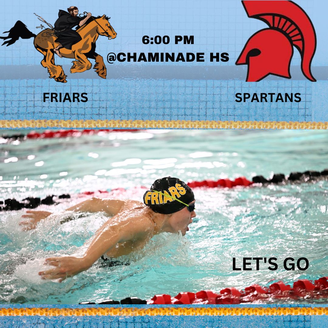 StAnthonysAth's tweet photo. Girls Varsity Swimming faces one of their toughest opponents this season. #LETSGETONE @friarswimming https://t.co/sTBaI5grxE