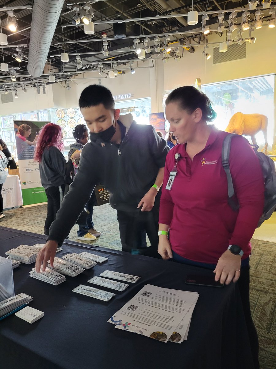LeeEllenHarmer's tweet image. We loved #coding with students today - and seeing our @SASeducator #SASCodeSnaps braille blocks in action!! Thank you @naturalsciences for a wonderful STEAM Career Showcase for Students with Disabilities! #accessibility #CSforAll