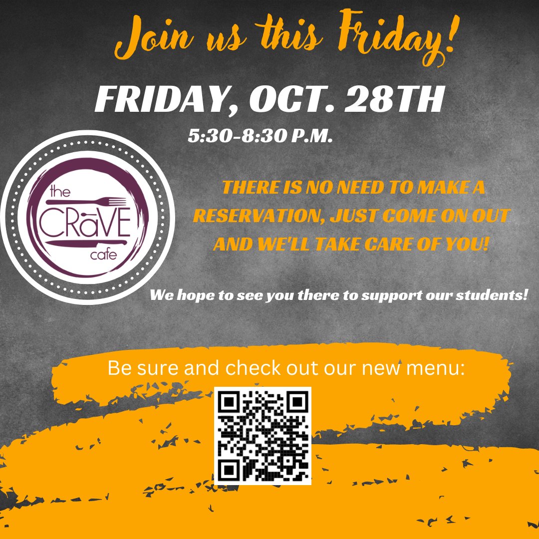 GBCCA_RISD's tweet photo. Join us tomorrow night for Crave Cafe! https://t.co/NOQZXkrO6T