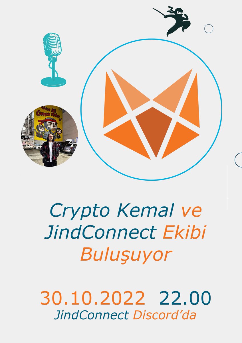 jindconnect's tweet photo. Sevgili #JindConnect takipçileri

Pazar günü saat 22.00'da @CryptoKemal Discord sunucumuzda sizlerle buluşuyor 🎉

Herkesi bekleriz;

https://t.co/jIiKVSWb7r https://t.co/pSuTbEy37m