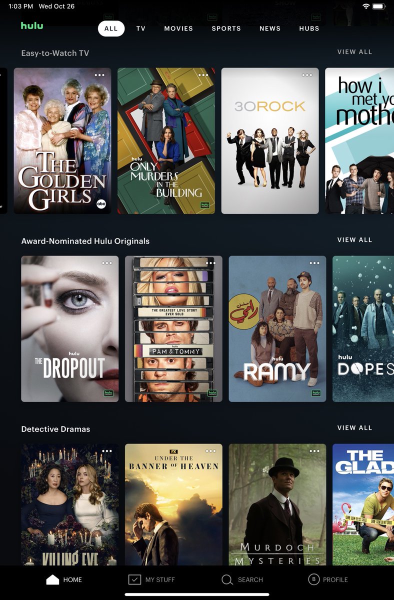 benspaulding's tweet photo. I ❤️ LOVE❣️“Only Murders in the Building”, but would never call it easy to watch. But then again, being in the right mental and emotional state for shows I enjoy has always been a challenge for me.

Do others consider OMitB “easy to watch”? Is it just me, or is Hulu out of touch? https://t.co/6ZrrXuHwyR