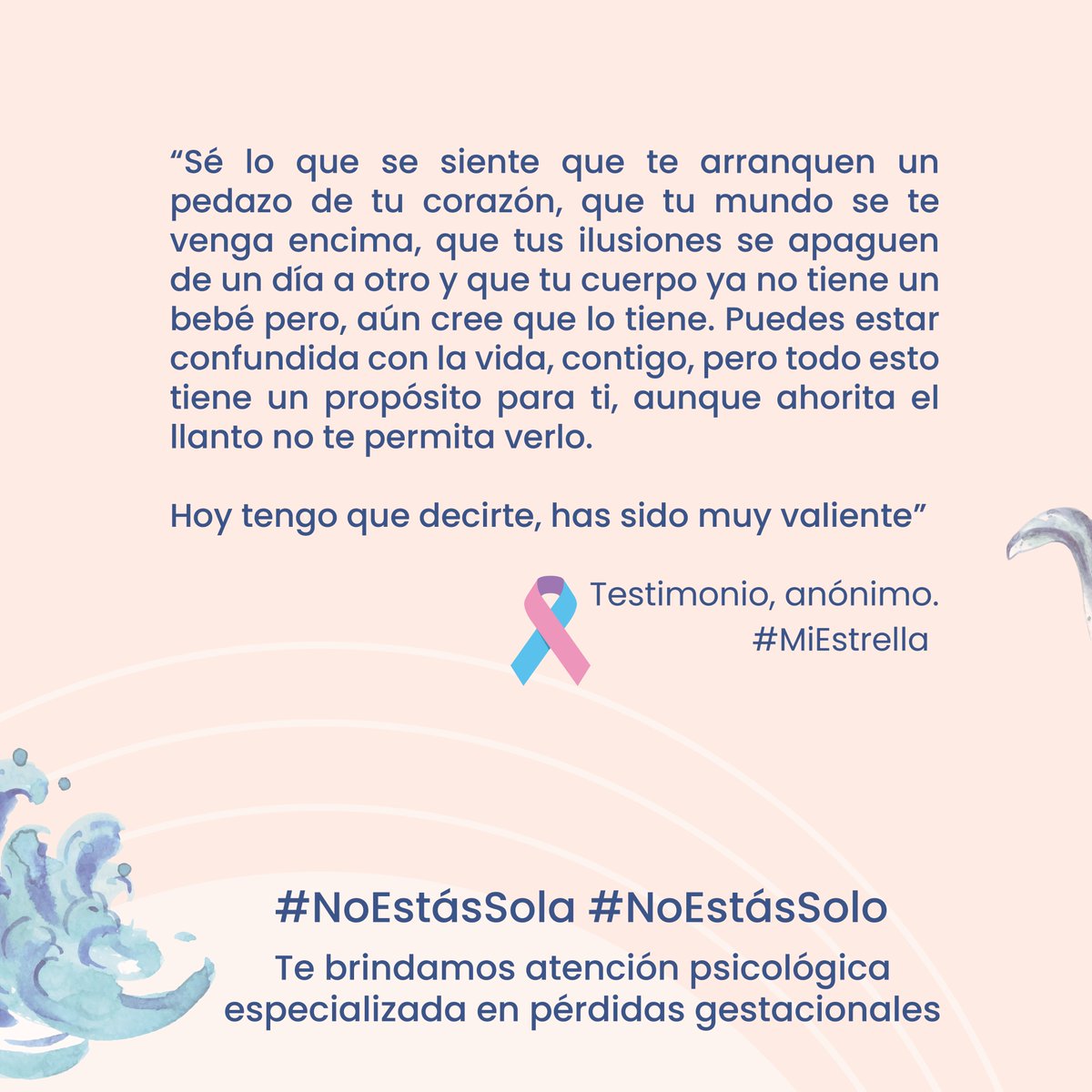 En IRMA valoramos y validamos la historia de cada una(o) de nuestras(os) pacientes, ustedes nos enseñan constantemente y nos complace saber que nuestra vocación los acompaña a sanar..
#AcércateaIRMA #NoEstásSola #NoEstásSolo #terapia #perdidasgestacionales
#perdidagestacional