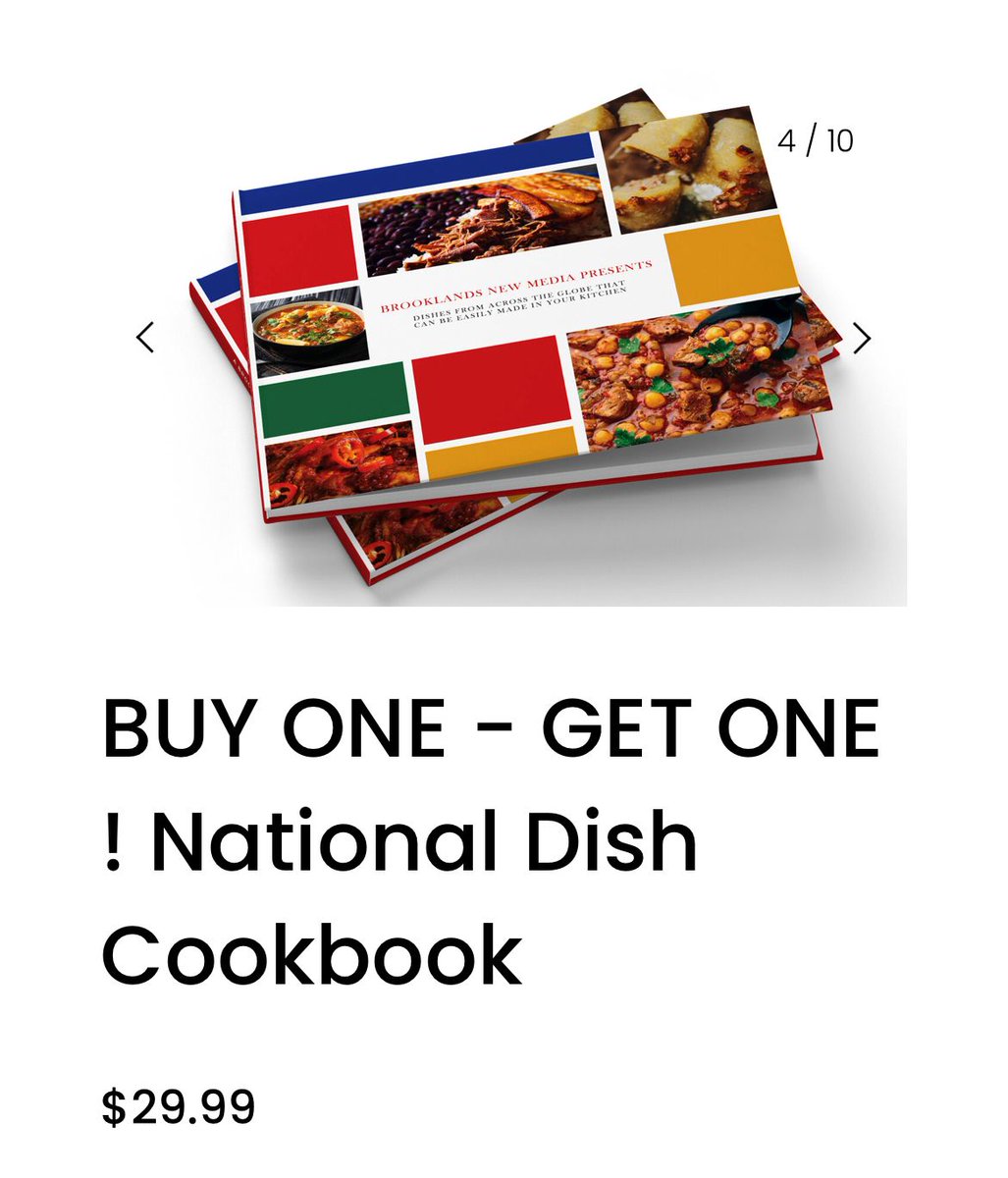 BrooklandsNM's tweet photo. SPECIAL OFFER! Get our International Cook Book for only $29.99, and we’ll include a free copy of “Each season with a Martini”!  Exclusively available at https://t.co/0sHPtdvOY6 https://t.co/vt5BzPTh6l