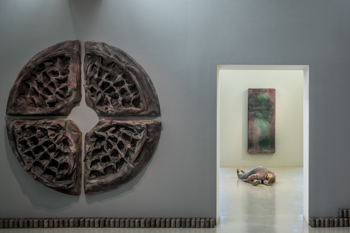 SOTIRIOSCORP's tweet photo. Last day to see Kaari Upson: Never Enough at Deste Foundation in Athens Greece. I designed the exhibition in collaboration with the visionary curator Dakis Joannou. #DesteFoundation #KaariUpson #Athens https://t.co/Eumab5wr4p
