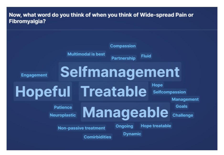 ECHO Ontario Pain (@echo_on_pain) on Twitter photo Wordcloud before and after the didactic lecture on #Fibromyalgia by Dr John Flannery <a href="/DrFlanman/">John Flannery</a> Wordcloud before and after the didactic lecture on #Fibromyalgia by Dr John Flannery <a href="/DrFlanman/">John Flannery</a>