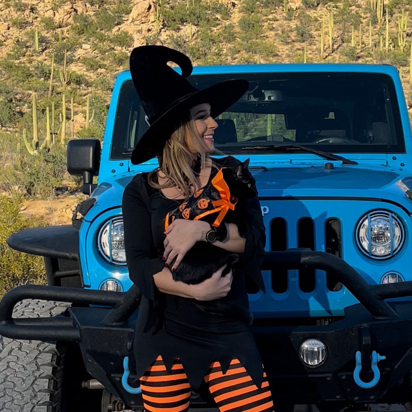 makehermean's tweet photo. Happy National Black Cat Day to my little luck charm! 🐈‍⬛🖤

#Halloween #Witch #BlackCatAwarenessMonth https://t.co/apk4aaLNkq