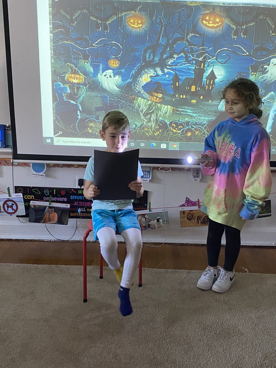 MrsTFort's tweet photo. We have some “Spooktacular” writers in 2nd grade! @WanamassaElem #learningisfun https://t.co/ygTZnG8bnj