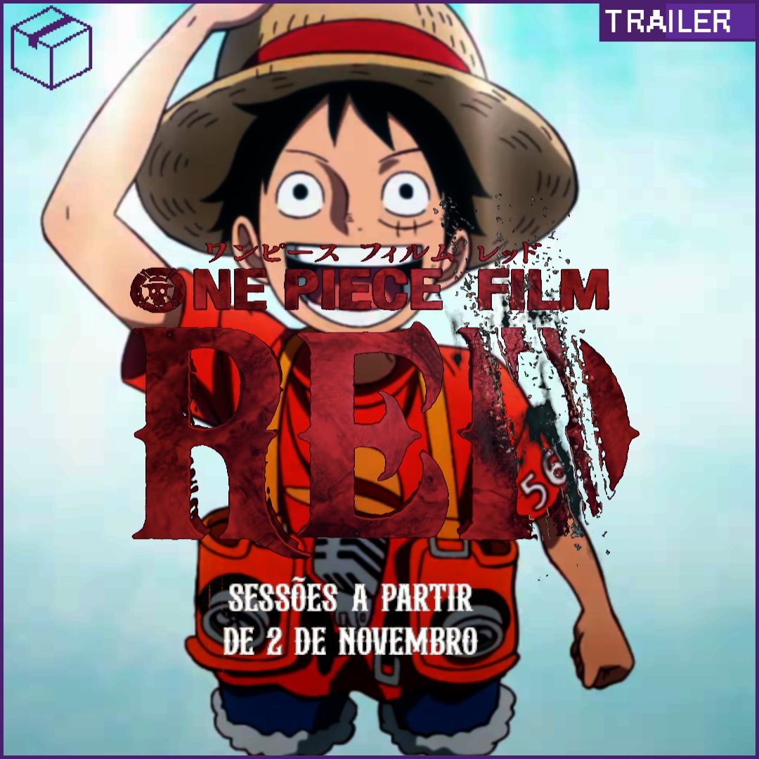 BoxlampStudios's tweet photo. A @diamondfilmsbr postou o novo trailer do One Piece Red, o filme já está disponível para compra de ingressos na pré-venda.

Link da compra de ingressos: https://t.co/jAXXZRvm3q

Link do trailer: https://t.co/pDMXZeGUos https://t.co/eryFgwzLR2