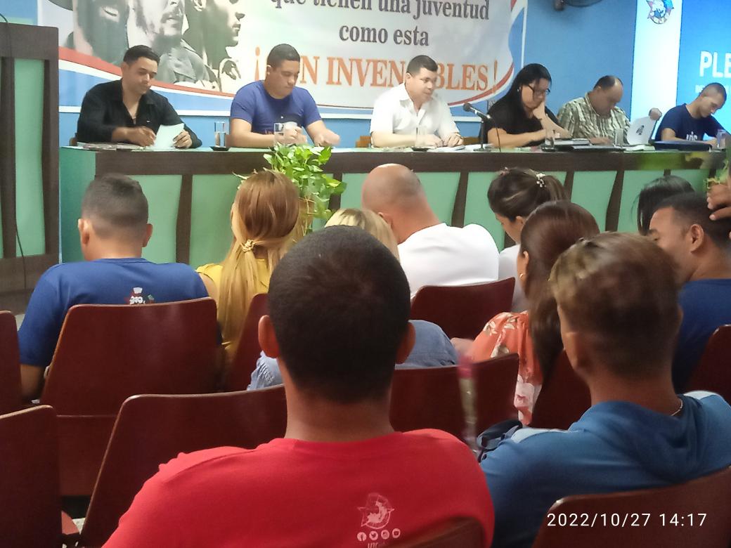 Iniciamos el pleno del Comité Provincial de la #UJCGranma, dedicado a Camilo Cienfuegos y al Che. 

A debate temas que marcan el presente y futuro de la organización. 
👉 Atención brindada al sector de la Salud.
👉Informaciones de la vida interna de la organización.