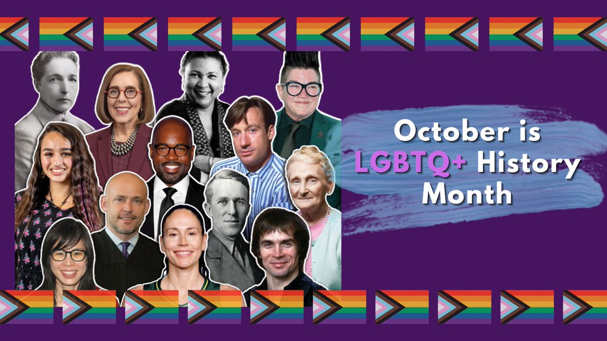StKatesLibrary's tweet image. It's LGBTQ+ History Month! Different from Pride in June, this month highlights the lives and achievements of individuals who have contributed to the advancement of LGBTQ+ movements around the world. libguides.stkate.edu/transgender/ho… #mystkates @EqualityForum