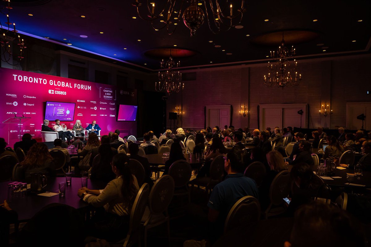 Enjoyed speaking at <a href="/AmericasForum/">International Economic Forum of the Americas</a> in Toronto last week. We discussed the innovative technologies being used in agriculture and the importance of increased investment in the space.