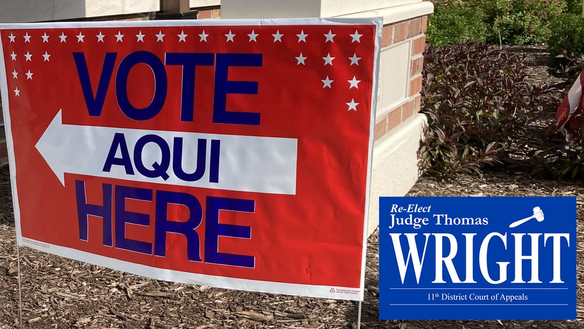VoteJudgeWright's tweet photo. The Election is less than a week away!  Be sure you’re ready to vote for Judge Tom Wright…https://t.co/OJKU5CUcRC https://t.co/mm6gzs6G53