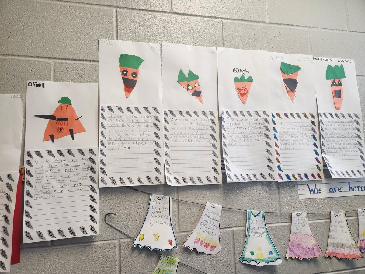Karlacruzk's tweet photo. It has been a very Creepy Week!
We had so much fun using our reading strategies in a very creepy way. Students had lots of fun practicing visualization and then wrote about what would they do if they were creepy carrots. 🥕 🥕 🥕 
@HumbleISD_RPE
@csalinaRPE 
@MsValdes_RPE https://t.co/4H448oqIbc