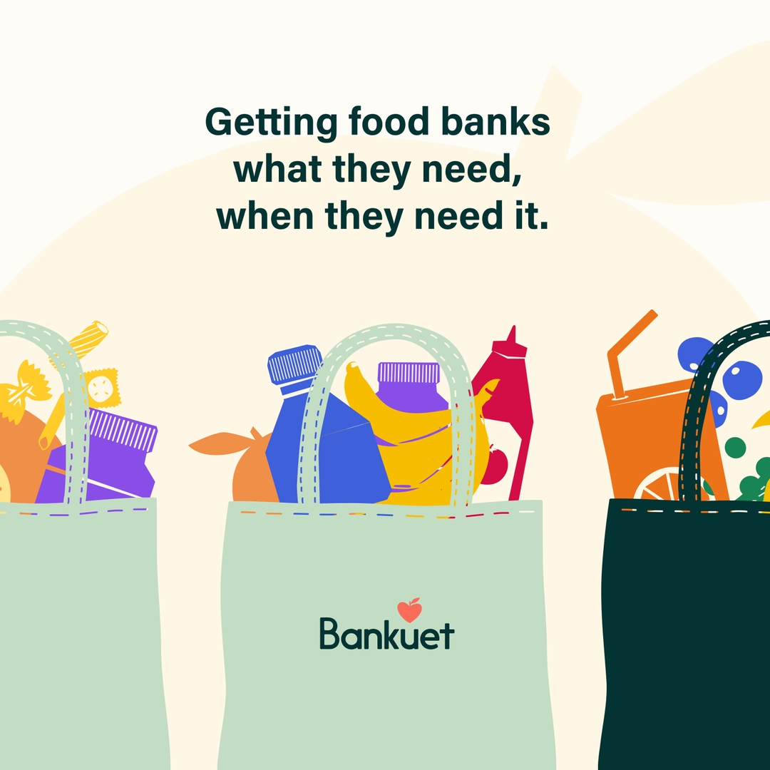 We believe everyone should have access to enough to eat. That’s why we’ve made it our mission to get #FoodBanks what they need, when they need it 🚛 Head to bankuet.co.uk to donate to your local food bank and help leave no-one behind 🙌 #CostofLivingCrisis
