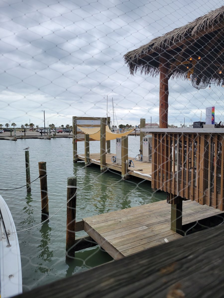 Gorgeous view at Fins in Port Aransas!