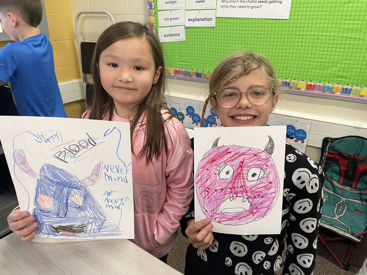 melissa_mcdonal's tweet photo. 5th grade and 2nd grade got together today to roll a monster!  @ShoemakerGI #BoldlyGIPS https://t.co/QdIGLLi8WH