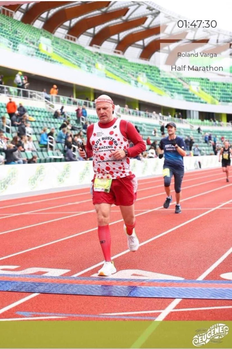 The CLOT BUSTER @TeamStopTheClot polka-dots are going to Washington DC to take on the #MarineCorpsMarathon @Marine_Marathon I am running inspired because Blood Clot Survivors CAN DO ANYTHING! 26.2 here we go…! @StopTheClot @pickybars @desotosport