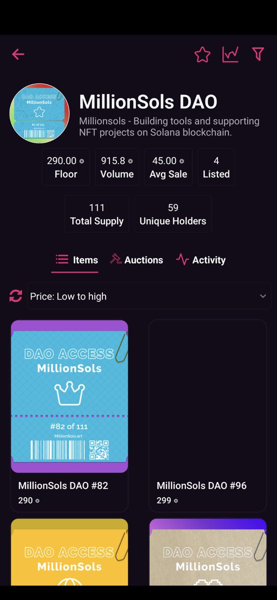 vvv1979's tweet photo. Well, this aged just fucking fantastically......🙌🚀
@MillionSols DAO Pass just flipped @DeGodsNFT a day after my tweet below.....

Probably
Nothin!

!FrogsFuck @CyberFrogsNFT #autoTHOR https://t.co/3cn1pG19kO