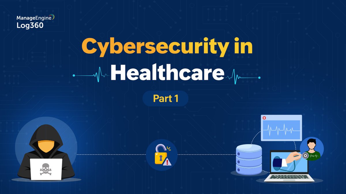 ManageEngineIAM's tweet image. When attackers exploit vulnerabilities in healthcare organizations, it leads to hospitals and patient care coming to a standstill. Read our blog to learn why:  zcu.io/dw2h

#healthcare #cybersecurity #Log360ForCybersec