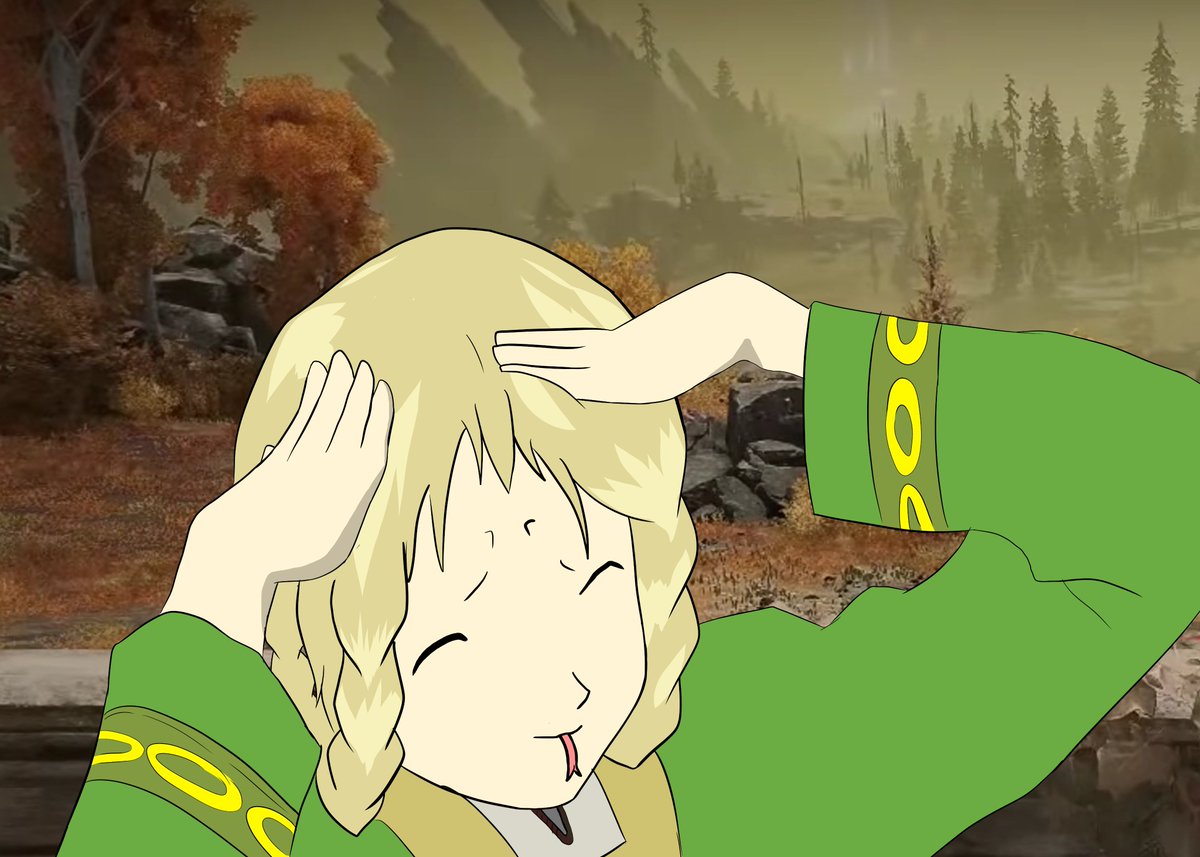 YASHUL8's tweet photo. zorayas forgor to give you specific rout to the volcano manor #ELDENRING  #EldenRingFanart #zorayas https://t.co/yh09dUHRcO