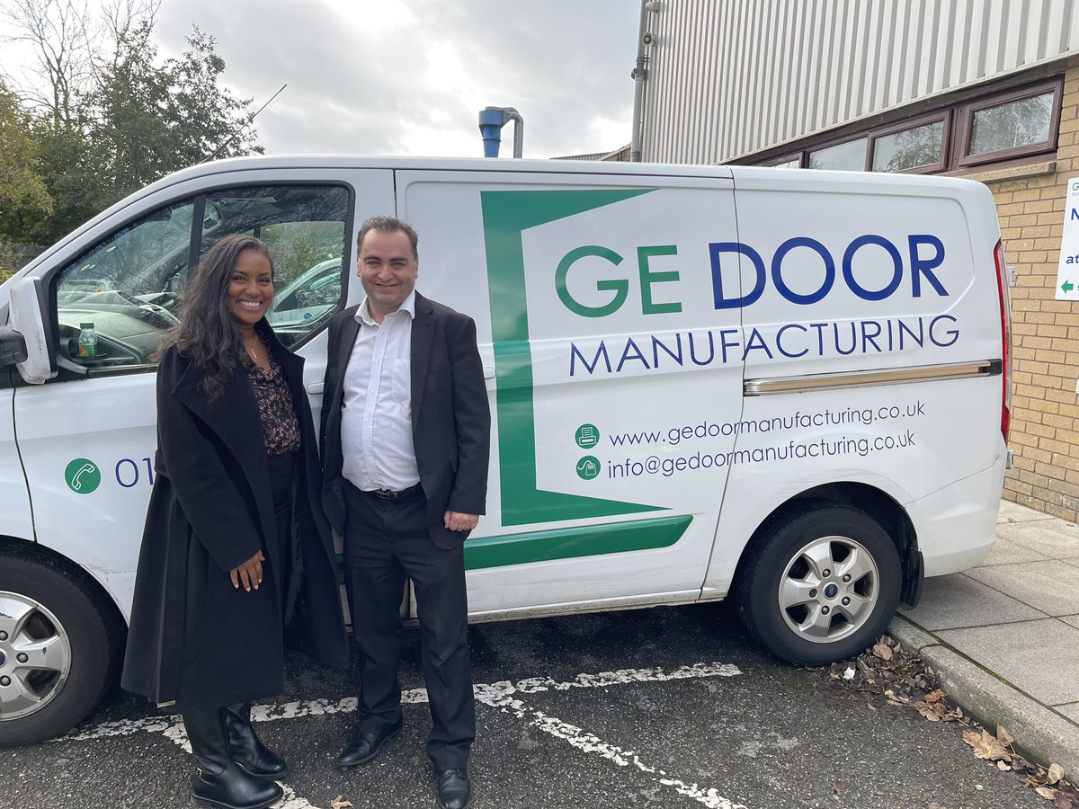 Another #ProudGAImember visited this week. <a href="/GE_Doors/">GE DoorManufacturing</a> thanks for having us ☺️ it’s great to hear how the #GAI supports your business through membership.
#architectural #ironmonger #doors #hardware #manufacturing @gai_UK