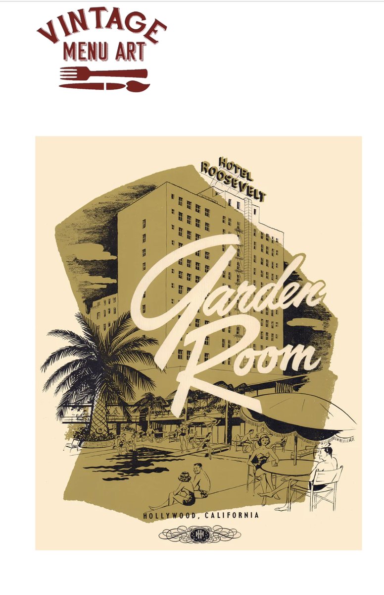 DakotaDonovan44's tweet image. Check out vintage Los Angeles menu art -- a trip down memory lane! @lovemenuart
vintagemenuart.com/collections/lo…
#LosAngelesrestaurants #menuart #vintagemenuart