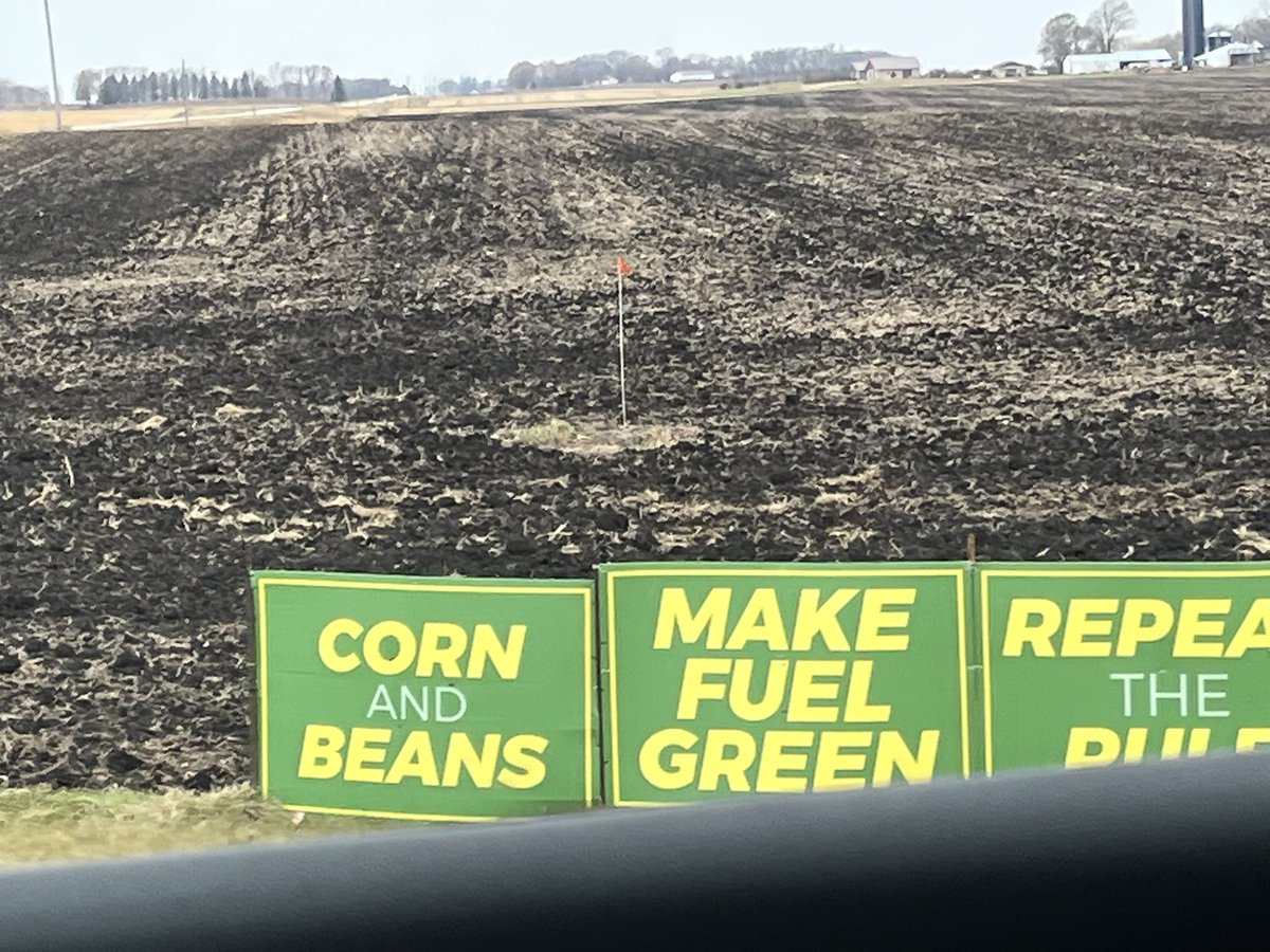 As seen out around Hwy 71 and 68 East of Wabasso!  #RepealCARule! We still haven’t heard a yes or no on <a href="/GovTimWalz/">Governor Tim Walz</a> keeping MN a CA Cars State since they formalized a ban on the sale of liquid fuels vehicles. #E15 #Biodiesel #mnleg