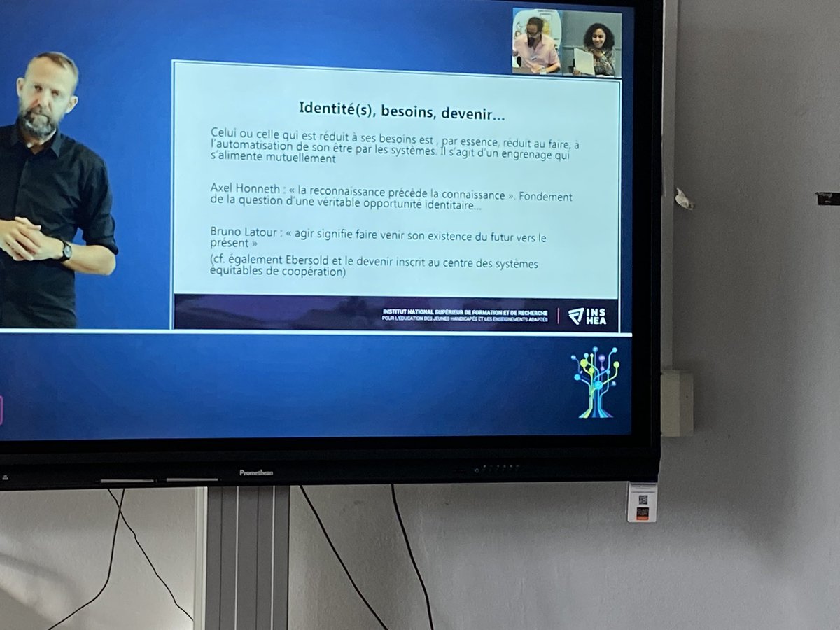 EmbelysCoaching's tweet photo. Colloque très instructif sur l’autodétermination et handicap #inshea  2 jours très riches d’ateliers et interventions du Canada et de France. https://t.co/KKBpIm1s7o